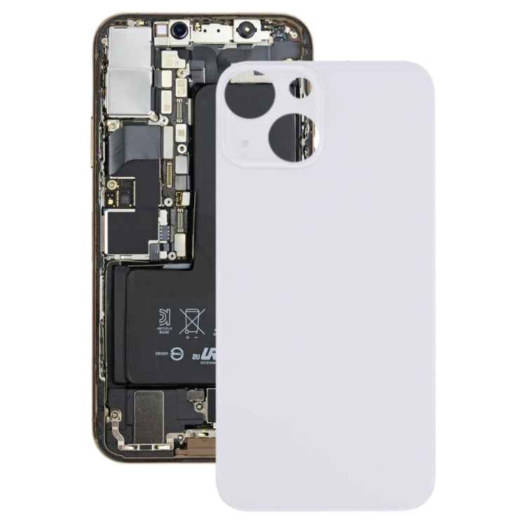 Battery Back Cover for iPhone 13 mini(White) - Back Cover by buy2fix | Online Shopping UK | buy2fix