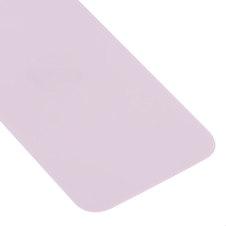 Easy Replacement Big Camera Hole Glass Back Battery Cover for iPhone 13 mini(Pink) by buy2fix