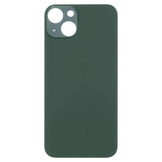 Easy Replacement Big Camera Hole Glass Back Battery Cover for iPhone 13 mini(Green) by buy2fix