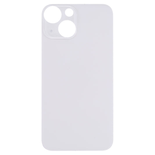 Easy Replacement Big Camera Hole Glass Back Battery Cover for iPhone 13 mini(White) by buy2fix