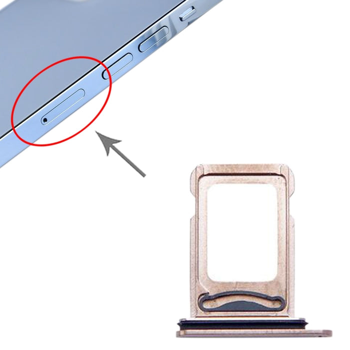 SIM+SIM Card Tray for iPhone 13 Pro Max(Gold) by buy2fix