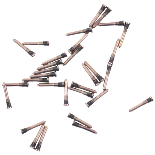 100 PCS Charging Port Screws for iPhone 13 mini (Gold) by buy2fix