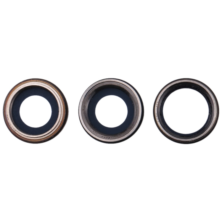 3 PCS Back Camera Bezel with Lens Cover for iPhone 11 Pro / 11 Pro Max - Camera Series by buy2fix | Online Shopping UK | buy2fix