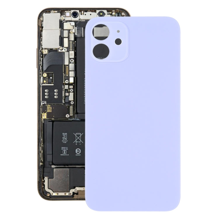 Battery Back Cover for iPhone 12 Mini(Purple) - Back Cover by buy2fix | Online Shopping UK | buy2fix