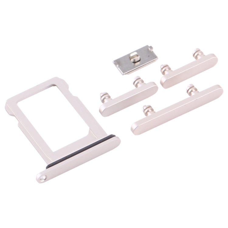 SIM Card Tray + Side Keys for iPhone 12 Mini(White) by buy2fix