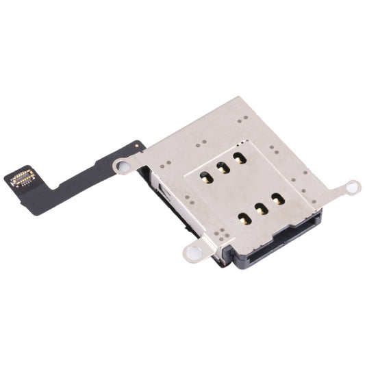 SIM Card Reader Socket for iPhone 12 Pro Max - Side Key & Card Tray by buy2fix | Online Shopping UK | buy2fix