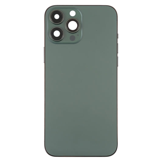 For iPhone 13 Pro Max Battery Back Cover with Side Keys & Card Tray & Power + Volume Flex Cable & Wireless Charging Module(Green) - Back Cover by buy2fix | Online Shopping UK | buy2fix