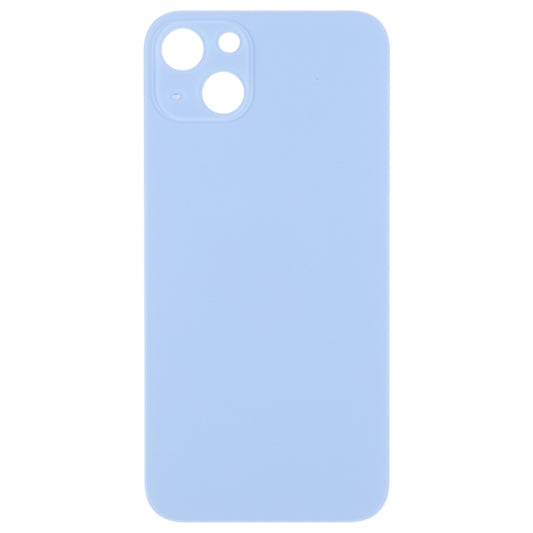 Easy Replacement Big Camera Hole Glass Back Battery Cover for iPhone 14(Blue) - Back Cover by buy2fix | Online Shopping UK | buy2fix