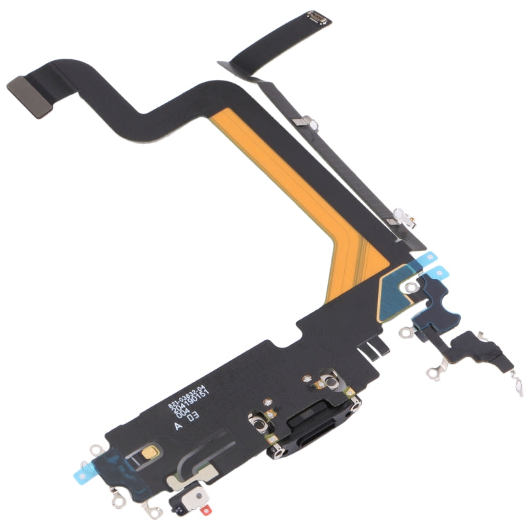 For iPhone 14 Pro Max Original Charging Port Flex Cable(Black) - Flex Cable by buy2fix | Online Shopping UK | buy2fix
