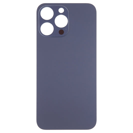 Easy Replacement Big Camera Hole Glass Back Battery Cover for iPhone 14 Pro Max(Purple) - Back Cover by buy2fix | Online Shopping UK | buy2fix