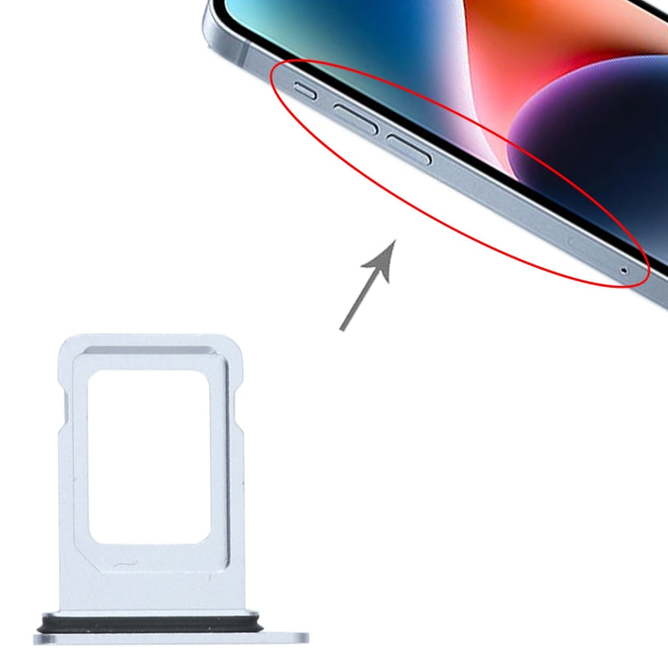 SIM+SIM Card Tray for iPhone 14 Plus (Blue) by buy2fix