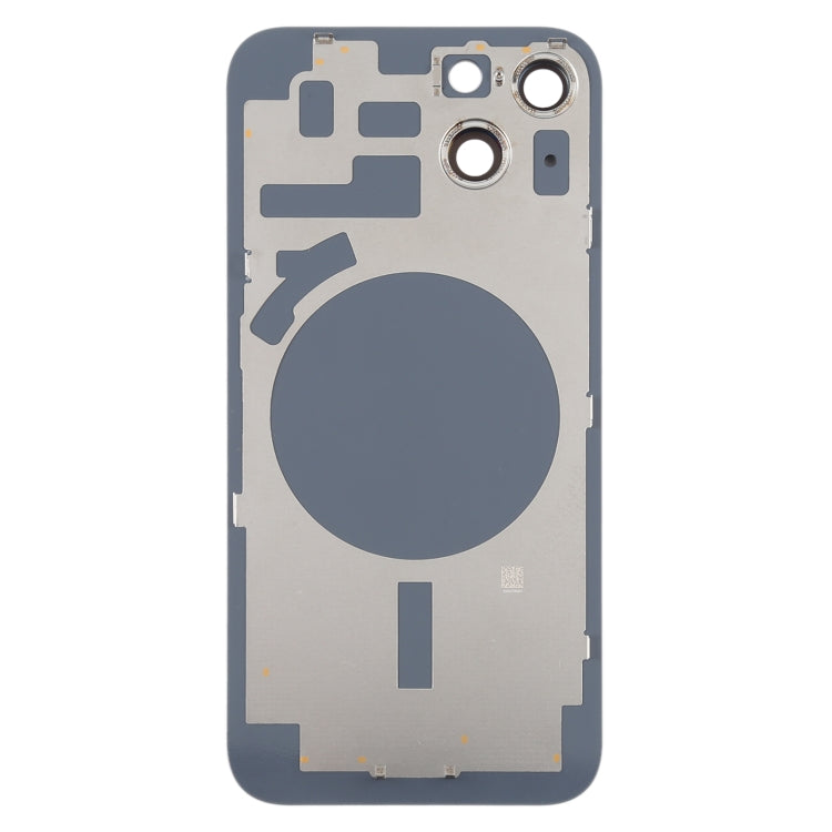 For iPhone 14 Back Housing Cover with Camera Lens(Black) - Back Cover by buy2fix | Online Shopping UK | buy2fix