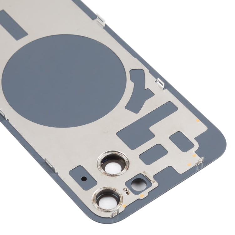 For iPhone 14 Back Housing Cover with Camera Lens(Black) - Back Cover by buy2fix | Online Shopping UK | buy2fix