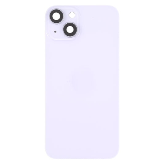 For iPhone 14 Back Housing Cover with Camera Lens(Purple) - Back Cover by buy2fix | Online Shopping UK | buy2fix