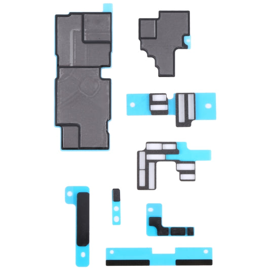 For iPhone 14 Pro Max 10pcs Mainboard Sponge Foam Pads + Heat Sink Graphite Sticker by buy2fix