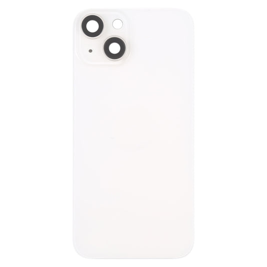 For iPhone 14 Plus Back Housing Cover with Camera Lens(White) - Back Cover by buy2fix | Online Shopping UK | buy2fix