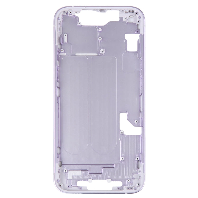 For iPhone 14 Middle Frame with Side Keys (Purple) - Others by buy2fix | Online Shopping UK | buy2fix