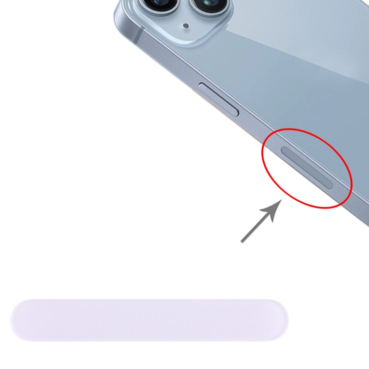For iPhone 14 / 14 Plus US Edition 5G Signal Antenna Glass Plate (Purple) - by buy2fix | Online Shopping UK | buy2fix