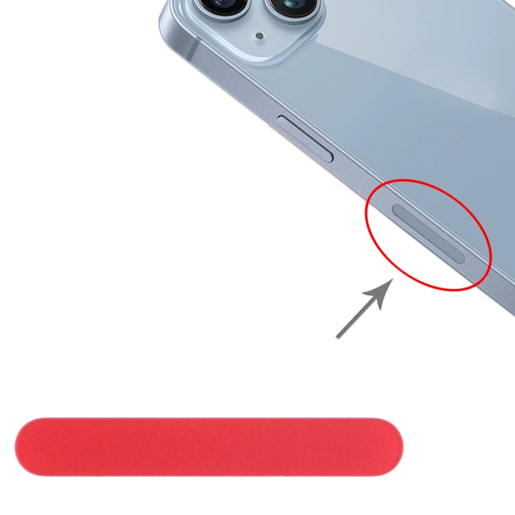 For iPhone 14 / 14 Plus US Edition 5G Signal Antenna Glass Plate (Red) - by buy2fix | Online Shopping UK | buy2fix
