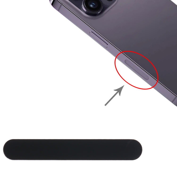 For iPhone 14 Pro / 14 Pro Max US Edition 5G Signal Antenna Glass Plate (Black) by buy2fix