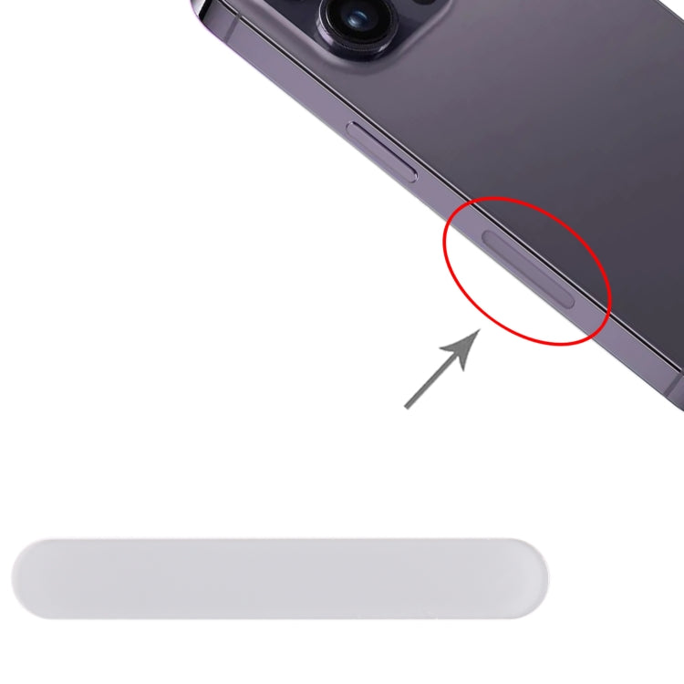 For iPhone 14 Pro / 14 Pro Max US Edition 5G Signal Antenna Glass Plate (Silver) - by buy2fix | Online Shopping UK | buy2fix