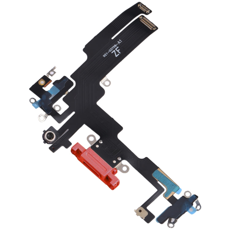 For iPhone 14 Charging Port Flex Cable (Red) - by buy2fix | Online Shopping UK | buy2fix