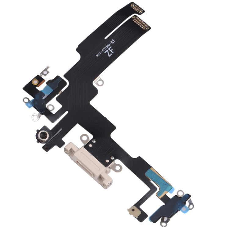 For iPhone 14 Charging Port Flex Cable (White) - Flex Cable by buy2fix | Online Shopping UK | buy2fix