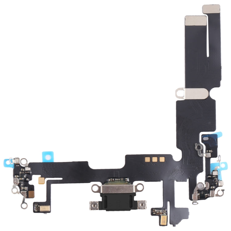 For iPhone 14 Plus Charging Port Flex Cable (Black) - by buy2fix | Online Shopping UK | buy2fix