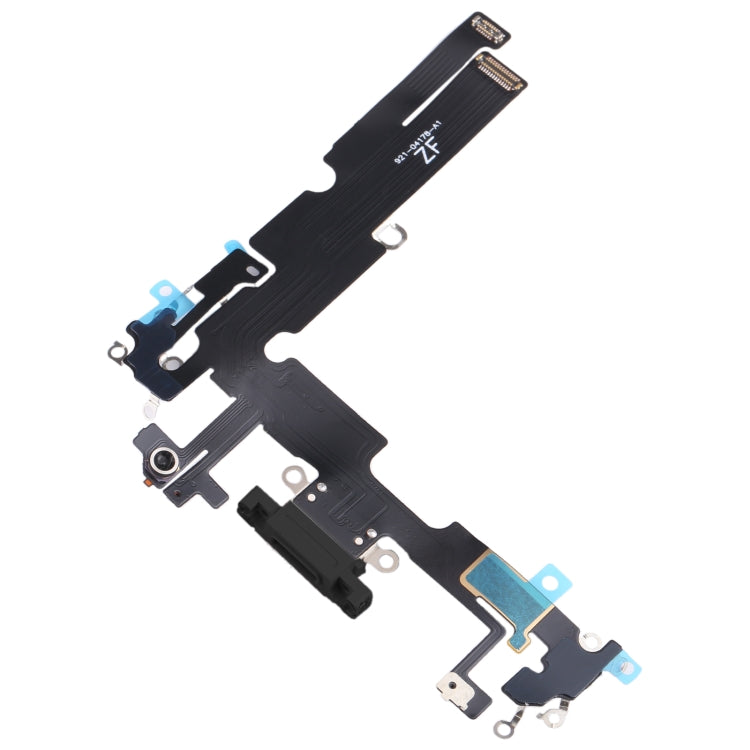 For iPhone 14 Plus Charging Port Flex Cable (Black) - by buy2fix | Online Shopping UK | buy2fix