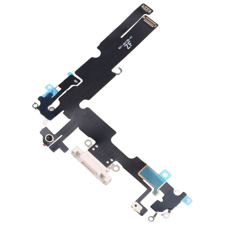 For iPhone 14 Plus Charging Port Flex Cable (White) - by buy2fix | Online Shopping UK | buy2fix