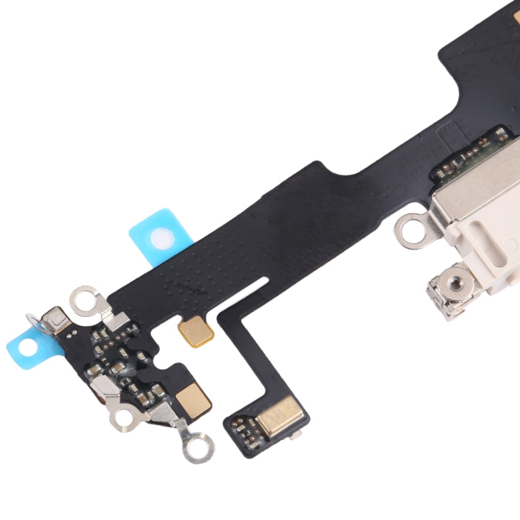 For iPhone 14 Plus Charging Port Flex Cable (White) - by buy2fix | Online Shopping UK | buy2fix