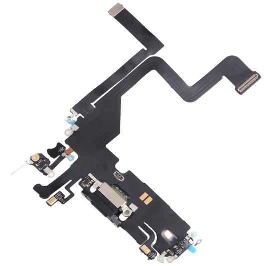 For iPhone 14 Pro Charging Port Flex Cable (Black) - Flex Cable by buy2fix | Online Shopping UK | buy2fix