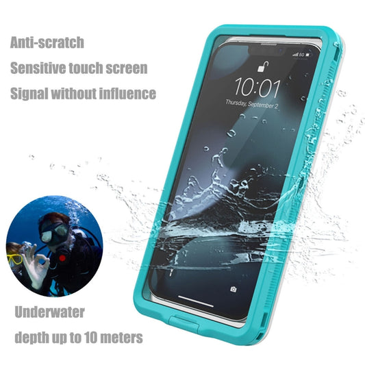 10m Depth Diving Waterproof Protective Phone Case for 5.9-6.9 inch Phone(White) by buy2fix