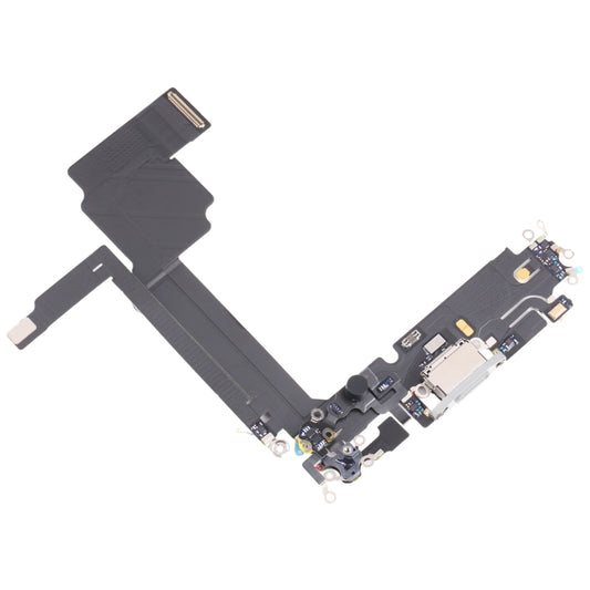 For iPhone 15 Pro Max Original Charging Port Flex Cable (White) - Flex Cable by buy2fix | Online Shopping UK | buy2fix
