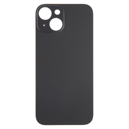 For iPhone 15 Glass Battery Back Cover(Black) - Back Cover by buy2fix | Online Shopping UK | buy2fix