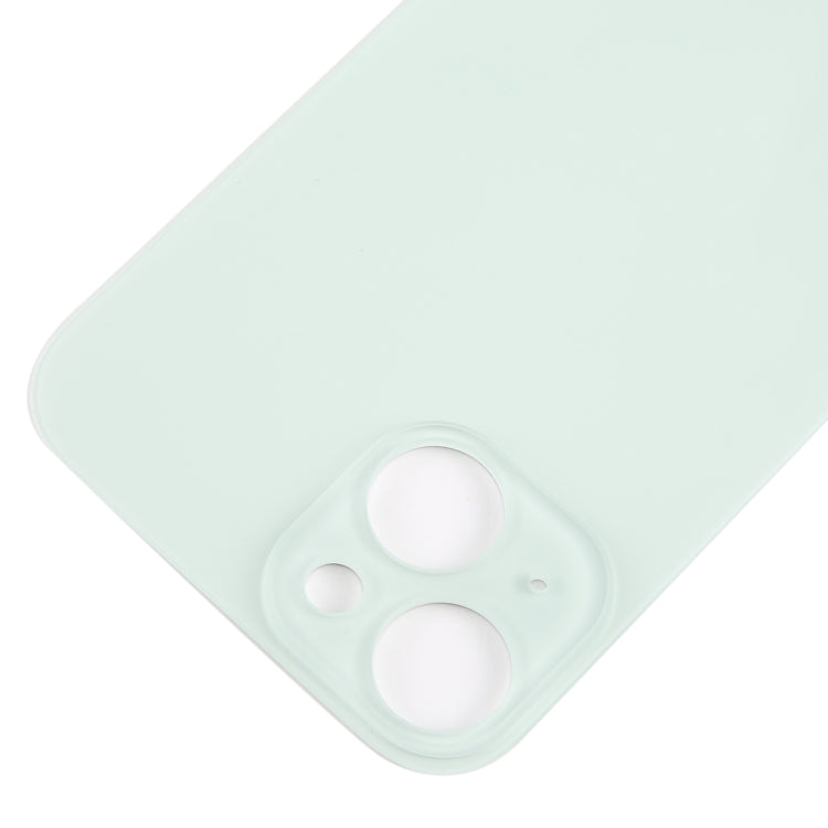 For iPhone 15 Glass Battery Back Cover(Green) - by buy2fix | Online Shopping UK | buy2fix