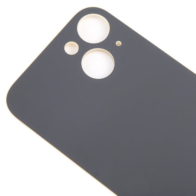 For iPhone 15 Glass Battery Back Cover(Yellow) - by buy2fix | Online Shopping UK | buy2fix