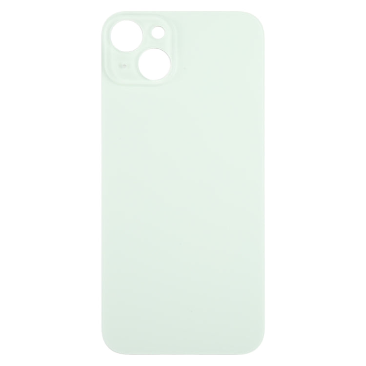 For iPhone 15 Plus Glass Battery Back Cover(Green) - by buy2fix | Online Shopping UK | buy2fix