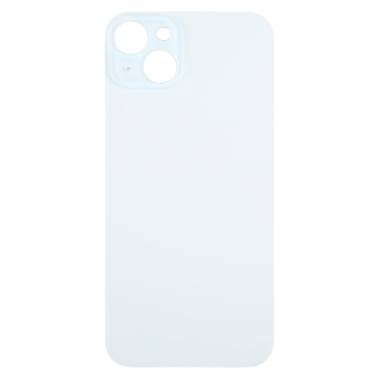 For iPhone 15 Plus Glass Battery Back Cover(Blue) - Back Cover by buy2fix | Online Shopping UK | buy2fix