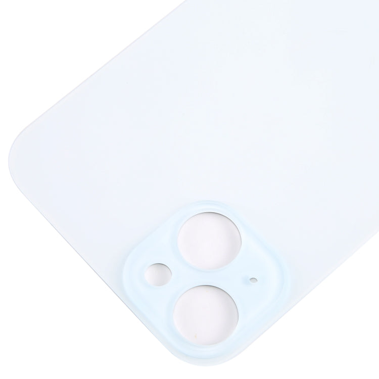 For iPhone 15 Plus Glass Battery Back Cover(Blue) - Back Cover by buy2fix | Online Shopping UK | buy2fix