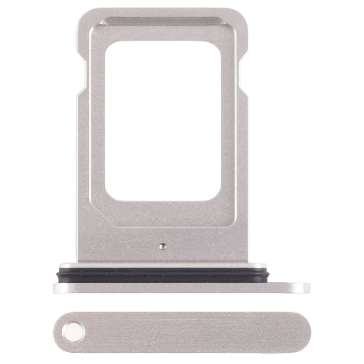 For iPhone 15 Pro SIM Card Tray (White) - by buy2fix | Online Shopping UK | buy2fix