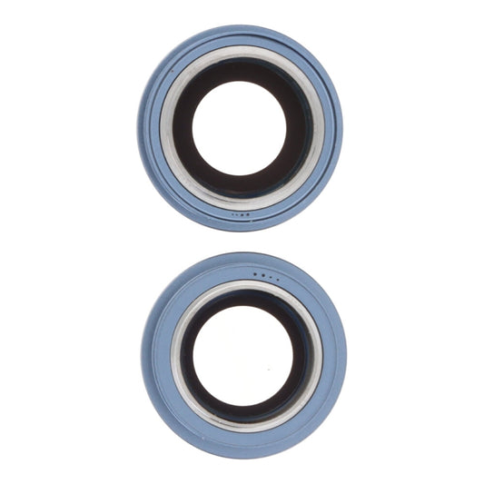 For iPhone 15 / 15 Plus 1set Camera Lens Cover (Blue) - Camera Series by buy2fix | Online Shopping UK | buy2fix
