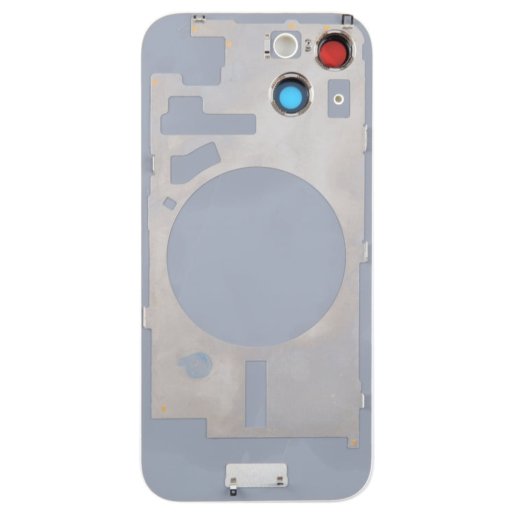 For iPhone 15 Plus Glass Battery Back Cover with Camera Lens Cover(Yellow) - Back Cover by buy2fix | Online Shopping UK | buy2fix