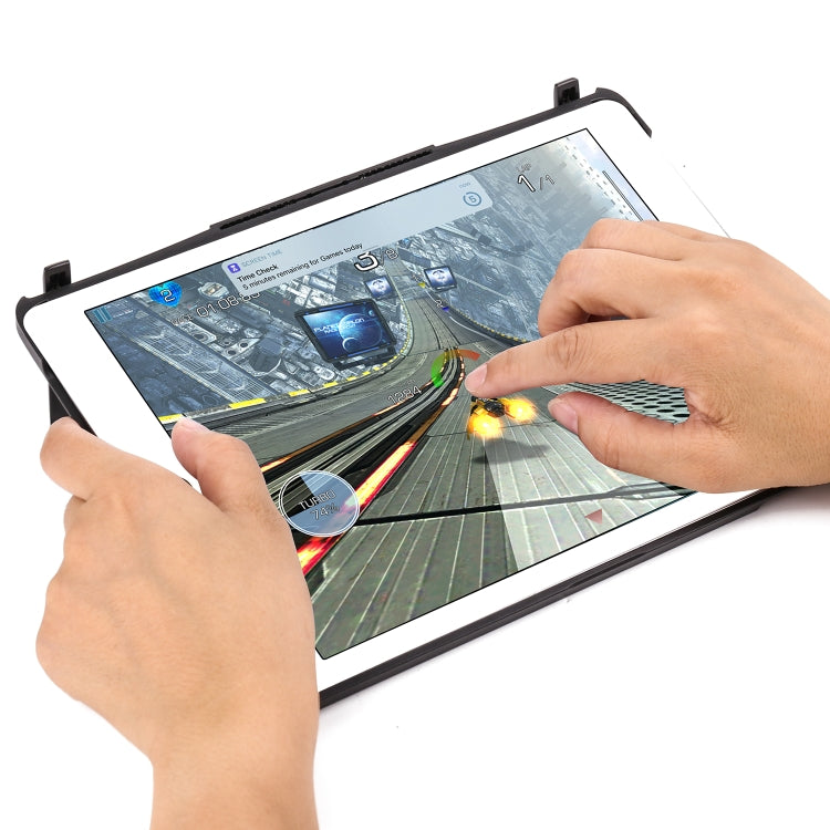 F611 Detachable Colorful Backlight Aluminum Backplane Wireless Bluetooth Keyboard Tablet Case for iPad Air 2 / 9.7 (2018) / 9.7 inch (2017) / Air / Pro 9.7 inch(Black) by buy2fix