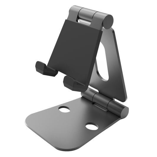 Universal Aluminum Alloy Foldable Adjustable Holder Stand, for iPad, Samsung, Lenovo, Sony, and other Tablet(Black) by buy2fix