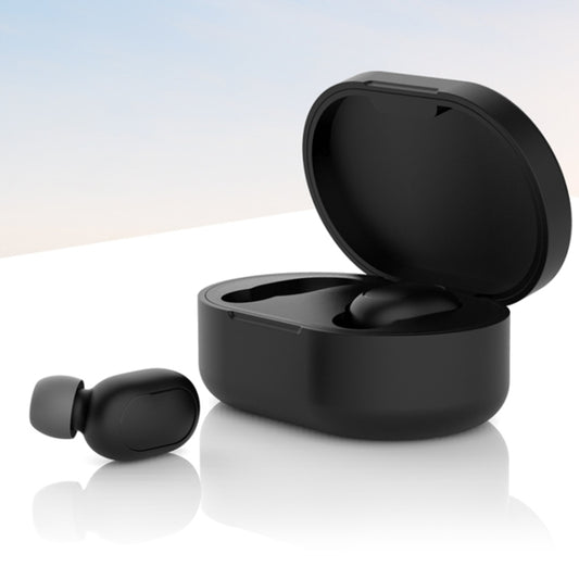 Silicone Charging Box Protective Case for Xiaomi Redmi AirDots /AirDots S / AirDots 2(Black) by buy2fix