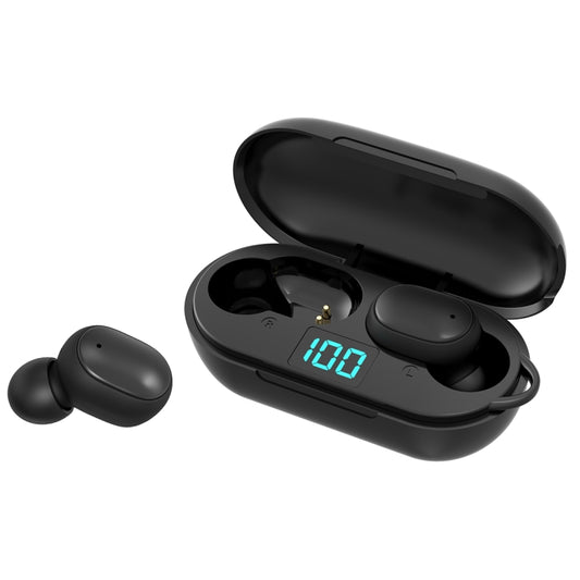 H6 TWS Bluetooth 5.0 Wireless Bluetooth Earphone with Digital Display & Charging Box, Support for Siri & HD Calls by buy2fix