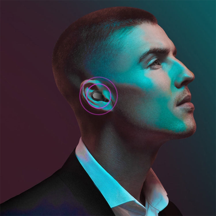 L-21 9D Sound Effects Bluetooth 5.0 Touch Wireless Bluetooth Earphone with Charging Box, Support HD Call (Pink) by buy2fix