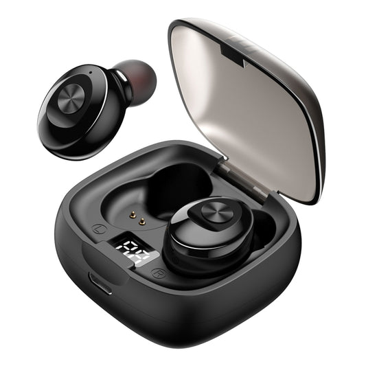 XG-8 TWS Digital Display Touch Bluetooth Earphone with Magnetic Charging Box(Black) by buy2fix