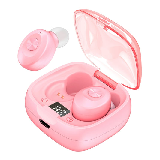 XG-8 TWS Digital Display Touch Bluetooth Earphone with Magnetic Charging Box(Pink) by buy2fix